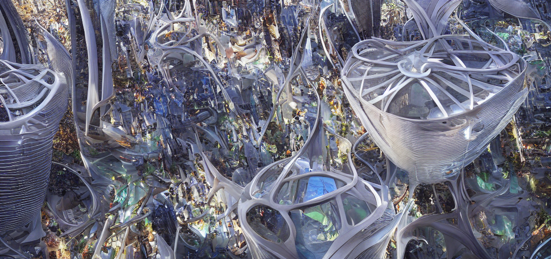 Stable Diffusion prompt: highly detailed futuristic archi...