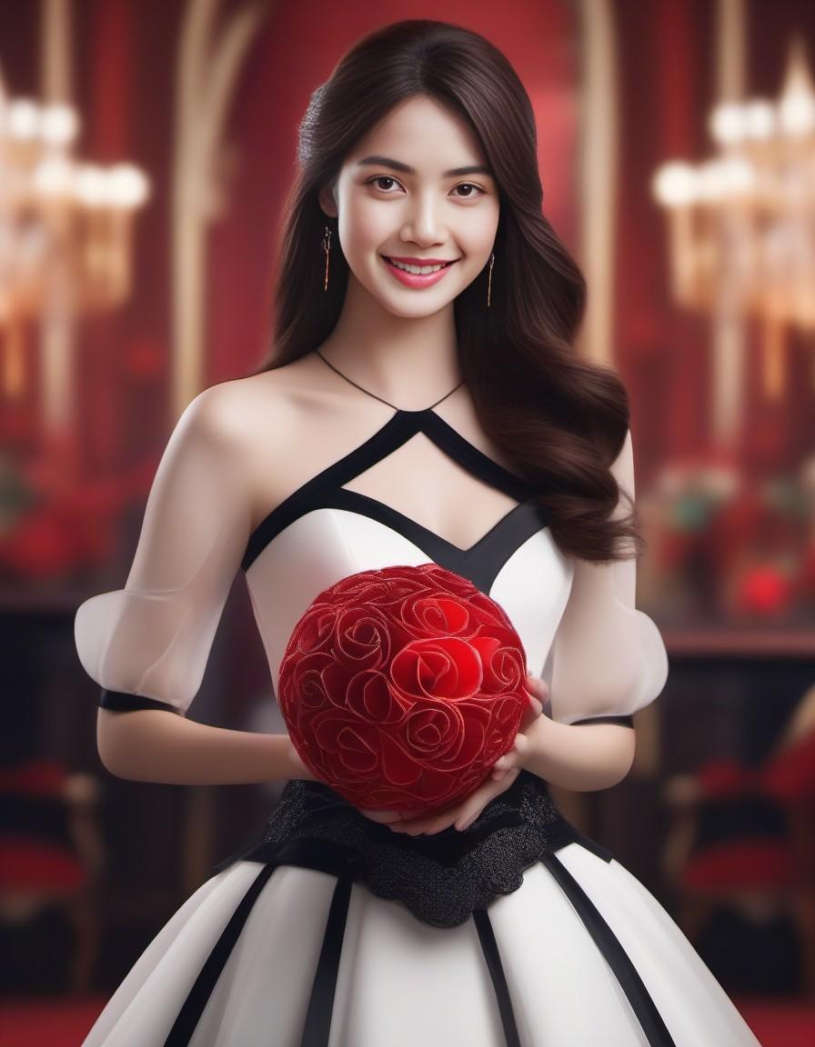 AI generated: Midjourney prompt: A cute 16 year-old elegant and sophisticated girl,... (Midjourney - Fashion)