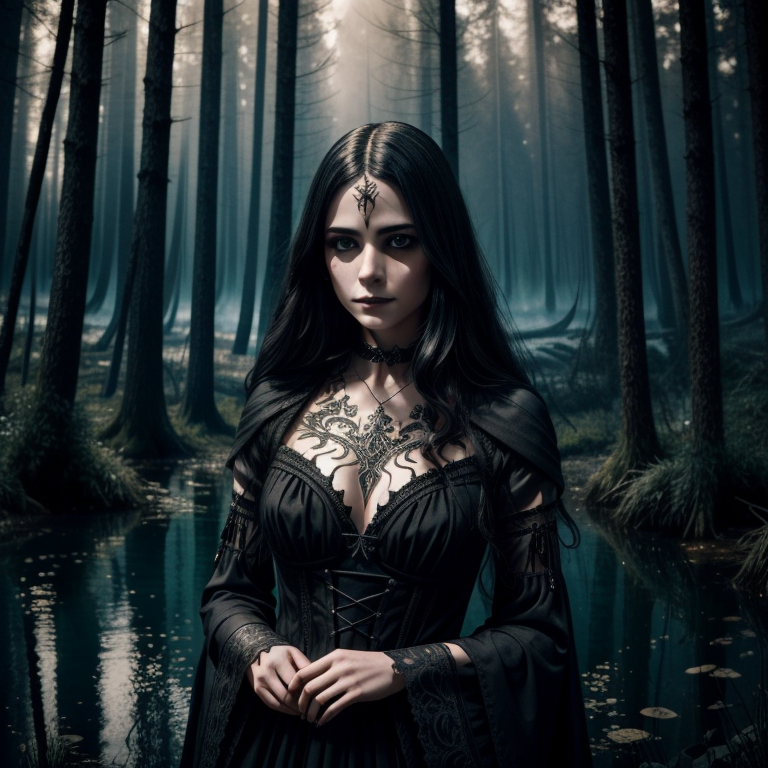 Stable Diffusion prompt: realistic,a photo of a gothic ho...