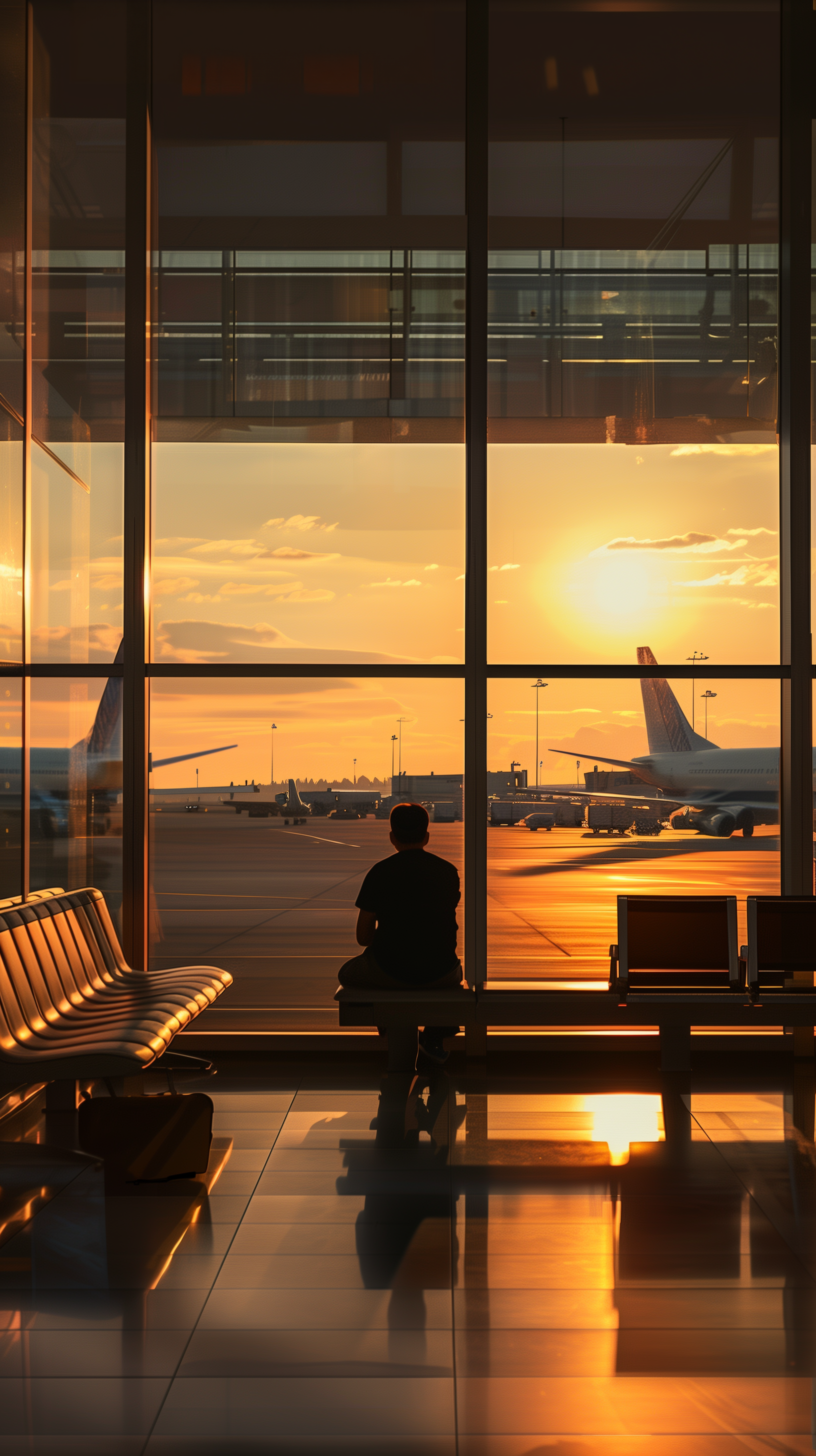 AI generated: Midjourney prompt: capture a serene moment during golden hour, focusi... (Midjourney - Photography)