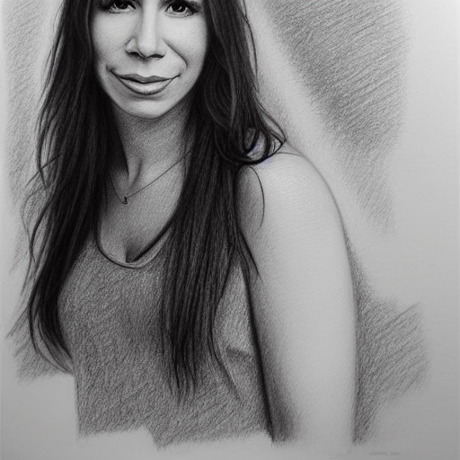 Stable Diffusion prompt: portrait of a mixture of Sara Ra...