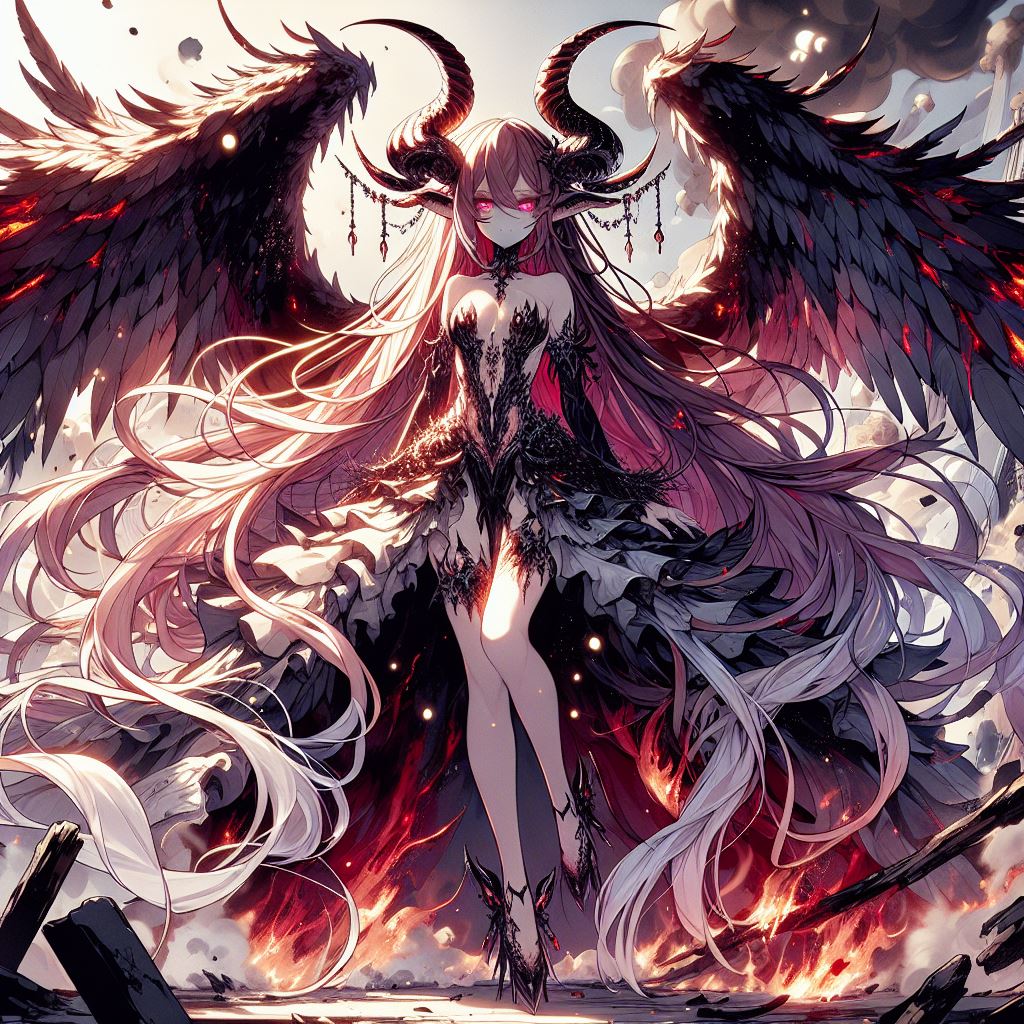 صورة مولدة بالذكاء الاصطناعي: DALL·E prompt: illustration, manga style, solid manga colors, wid... (نموذج DALL·E - أنمي)