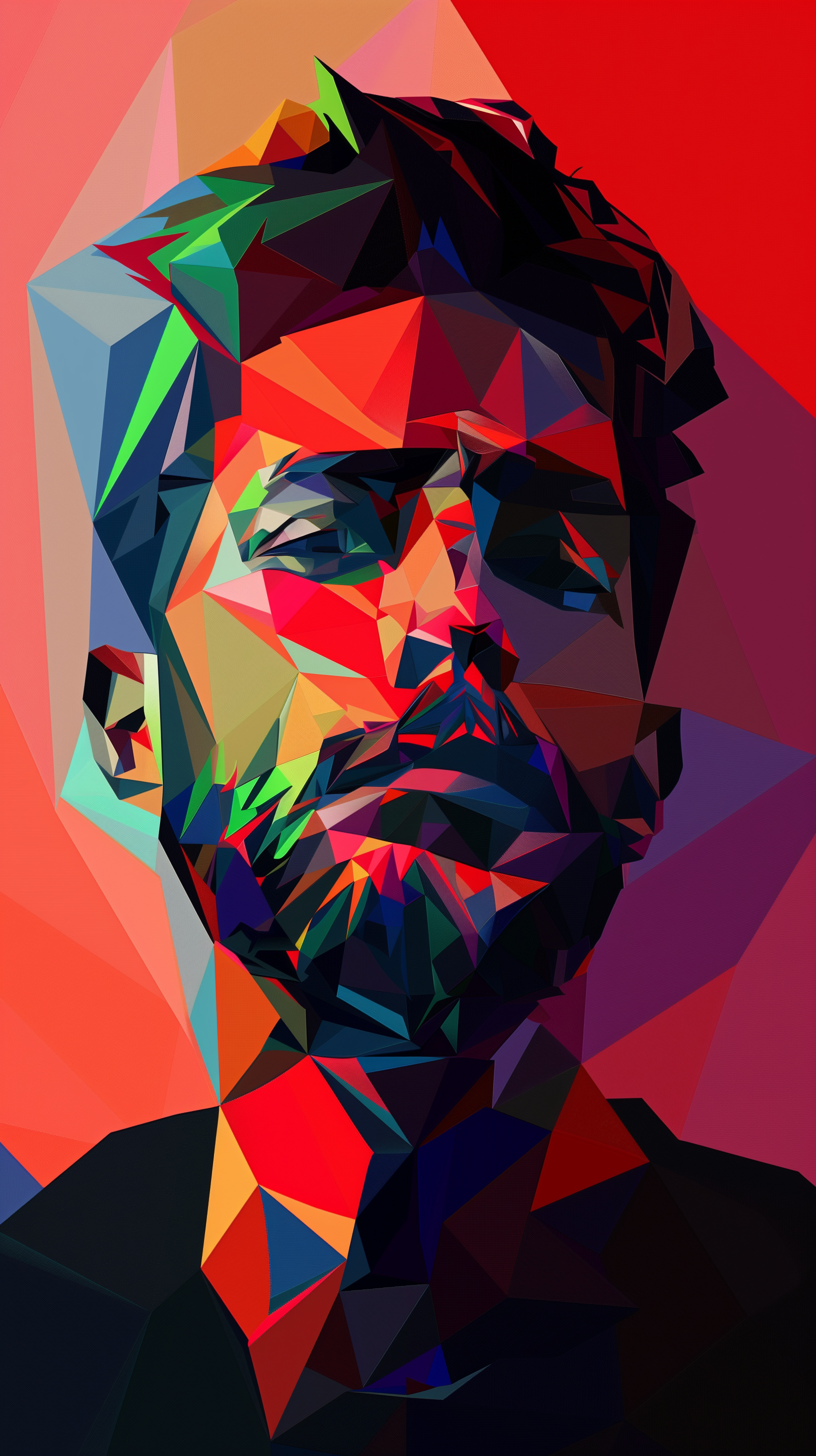 AI generated: Midjourney prompt: illustration, personality art, upper-body, man, si... (Midjourney - Portraits)