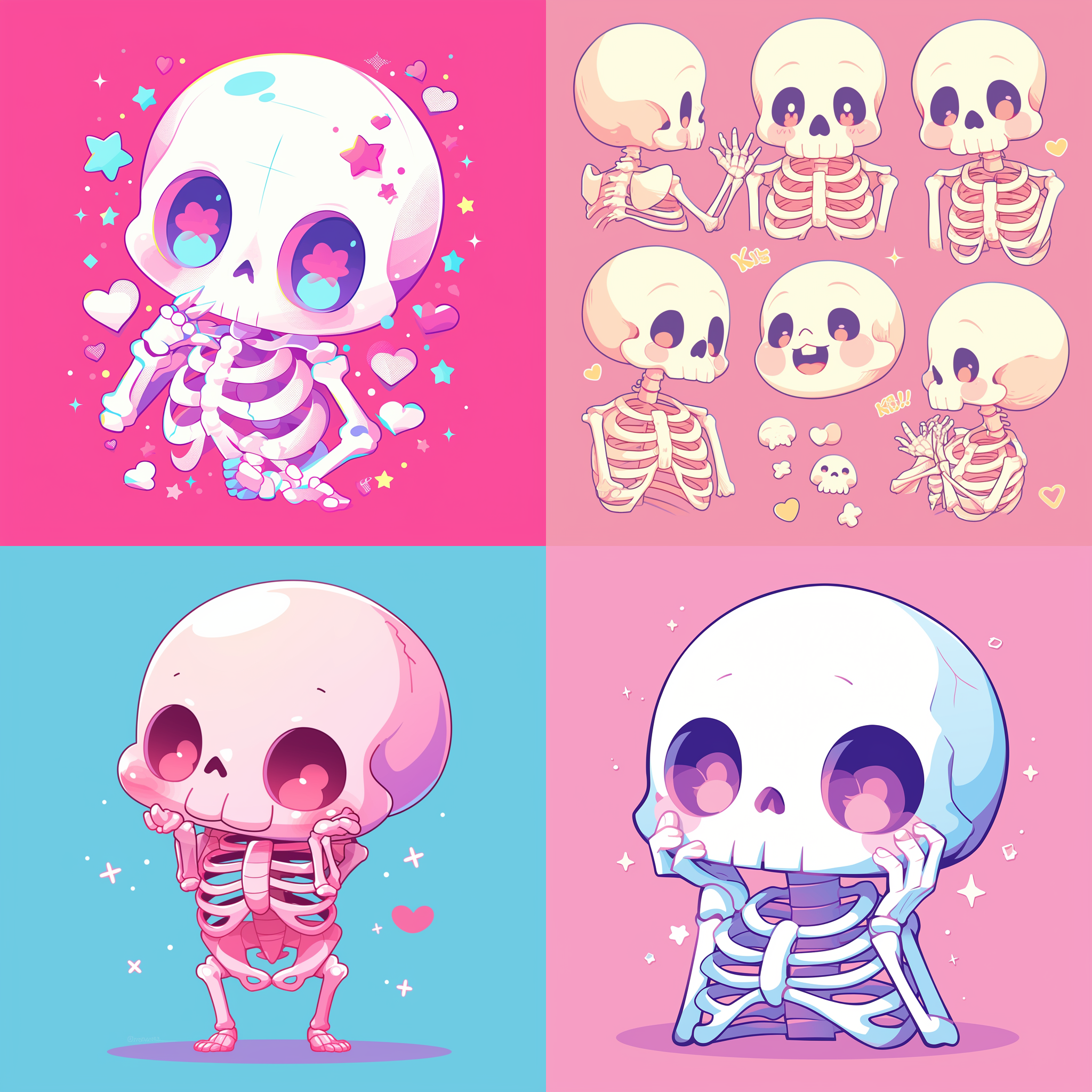 صورة مولدة بالذكاء الاصطناعي: Midjourney prompt: A vector image of a cute cartoon human full body s... (نموذج Midjourney - Logo Icon Design)