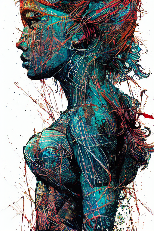 Stable Diffusion prompt: poster of warrior princess| clos...