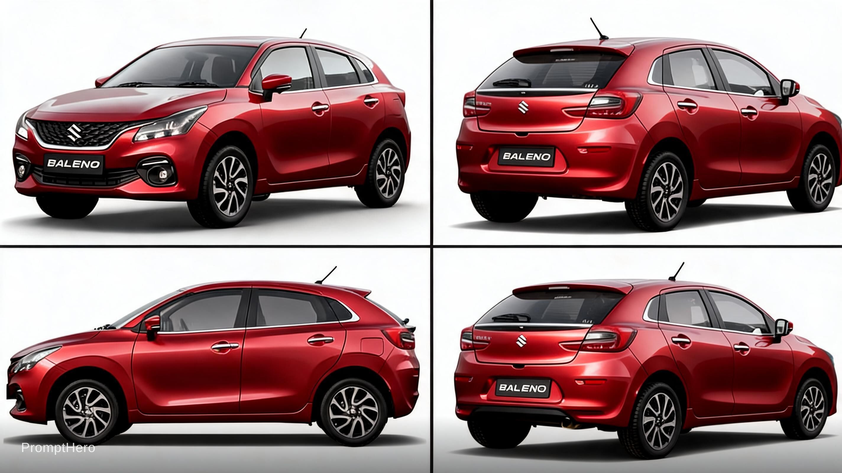 صورة مولدة بالذكاء الاصطناعي: Seedream 5 prompt: turn this Suzuki baleno hatchback into a sedan. on... (نموذج Seedream 5 - فن مفاهيمي)