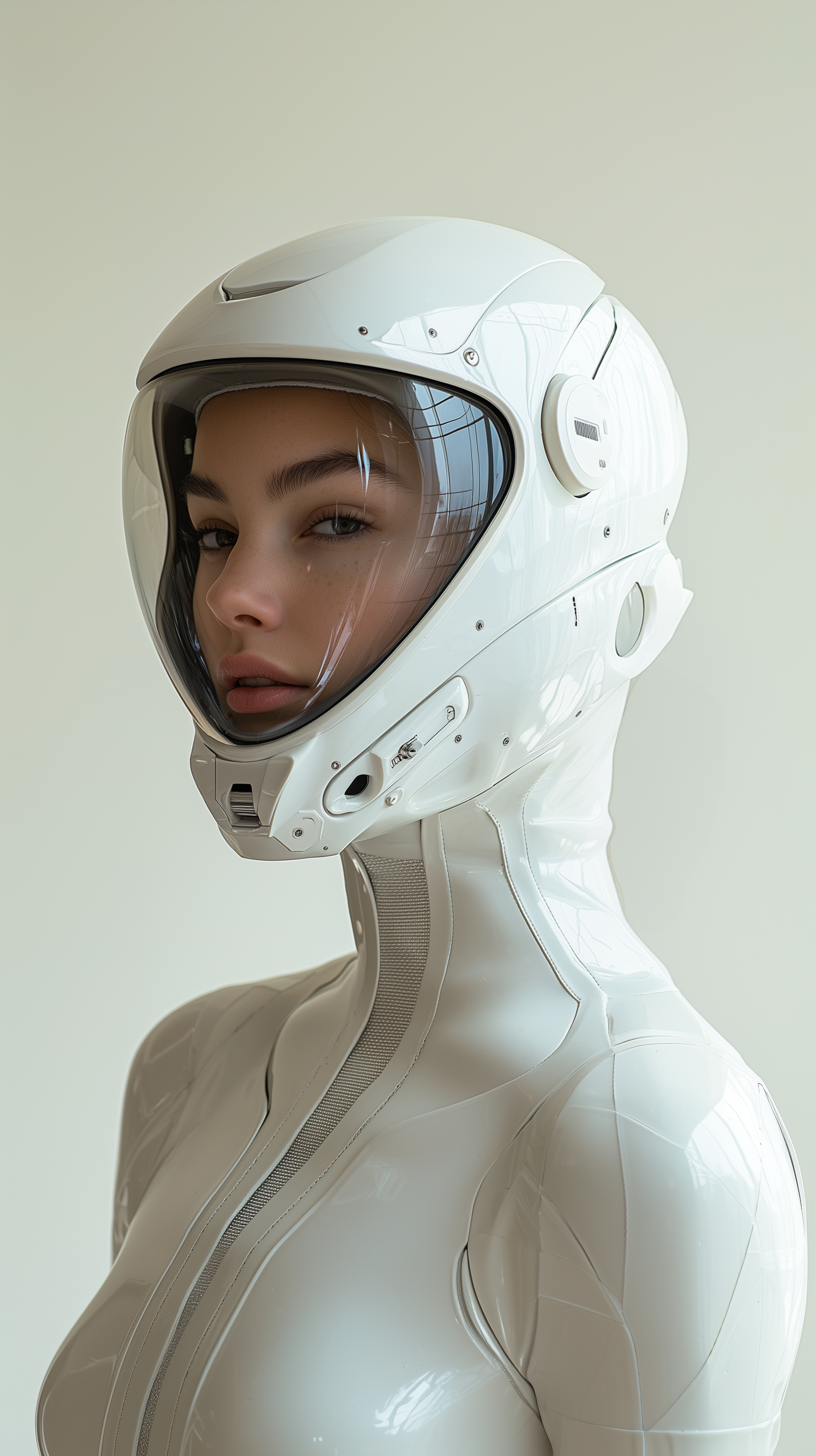 AI generated: Midjourney prompt: high resolution photography, portrait of a female ... (Midjourney - Portraits)