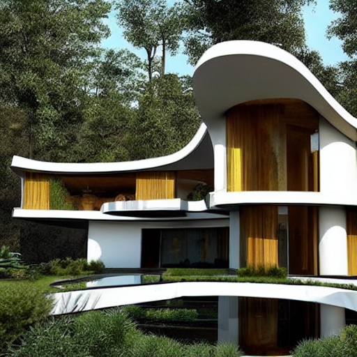 Stable Diffusion prompt: This New Original Style Architec...