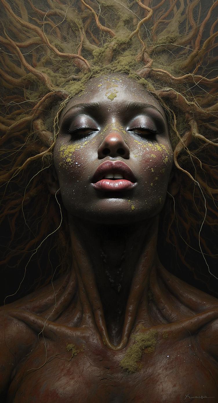 AI generated: FLUX prompt: Highly stylized, Tomasz Alen Kopera painting that ... (FLUX - Concept Art)