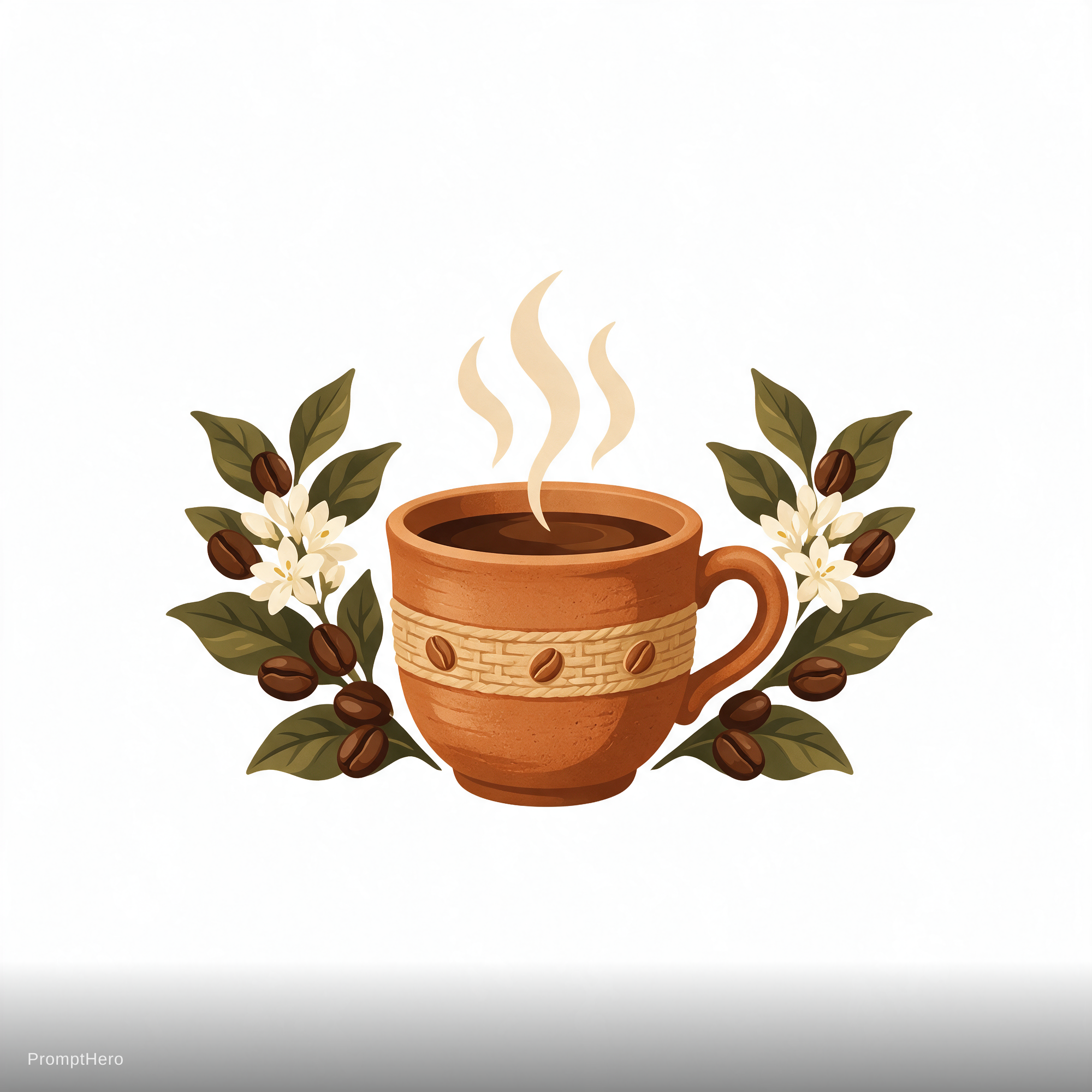 AI generated: Seedream 5 prompt: Artisan coffee shop, steaming cup, earth tones, co... (Seedream 5 - Food & Drink)
